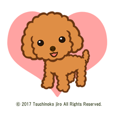 動物 イラスト ｌｉｎｅスタンプ トイプードル 丁寧なさとうめぐみ 可愛い犬のラインスタンプ ツチノコ メンタル ボディ ヘルス